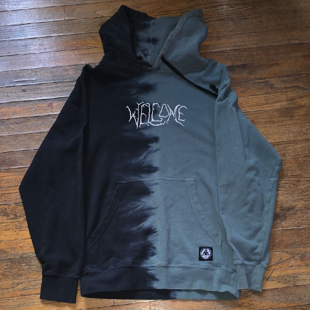 Welcome Chimera Black & Atlantic Green Hoodie